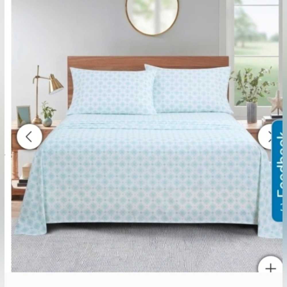 South Point Home Fashions Microfiber 4-piece Sheet SetSize Queen